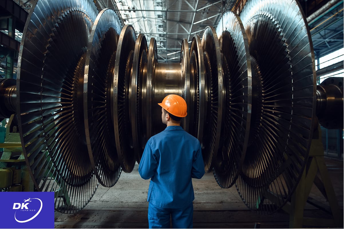 An aerospace engineer inspecting a turbine engine and reviewing certification documents, ensuring compliance with safety, maintenance standards, precision, and reliability in aviation technology.